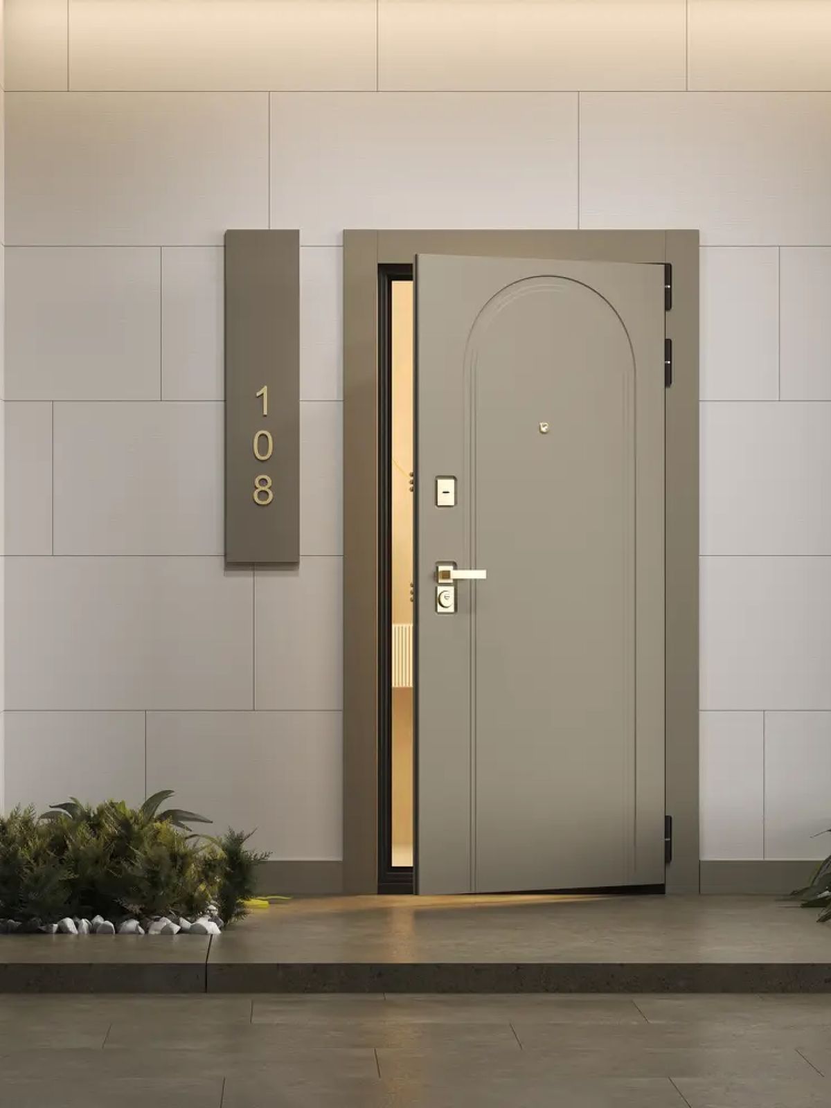 Doorstreet entrance door